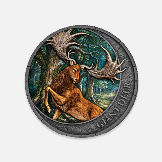 Megafauna: Jeleń Olbrzymi 2026 Oblivion 1 uncja srebra Megafauna: Jeleń Olbrzymi 2026 Oblivion 1 uncja srebra