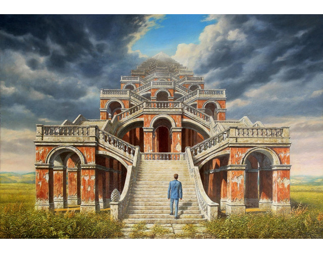 Marcin Kołpanowicz, Schody do nieba - № 4, 2016 Marcin Kołpanowicz, Schody do nieba - № 4, 2016