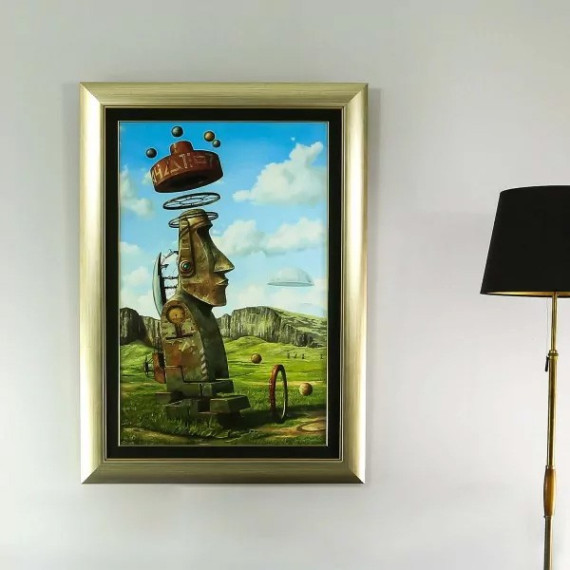 Jarosław Jaśnikowski, Moai ziemi, 2020 Jarosław Jaśnikowski, Moai ziemi, 2020