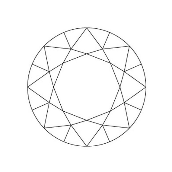 Brylant - 0.28 ct/E/IF/N Brylant - 0.28 ct/E/IF/N