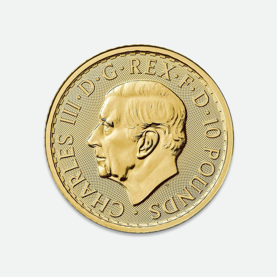 Złota moneta Britannia 1/10 uncji Złota moneta Britannia 1/10 uncji