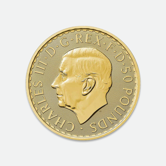 Złota moneta Britannia 1/2 uncji Złota moneta Britannia 1/2 uncji