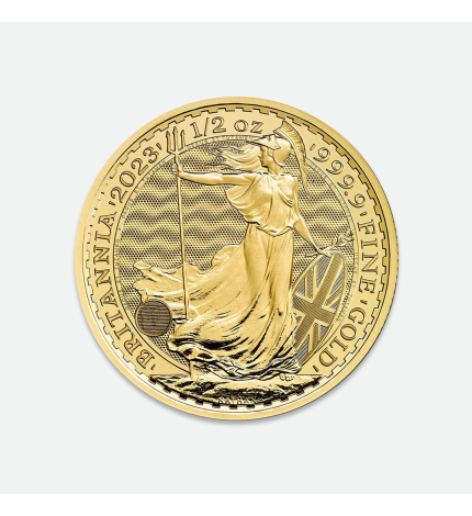 Złota moneta Britannia 1/2 uncji Złota moneta Britannia 1/2 uncji