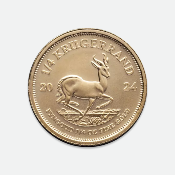 Złota moneta Krugerrand 1/4 uncji Złota moneta Krugerrand 1/4 uncji