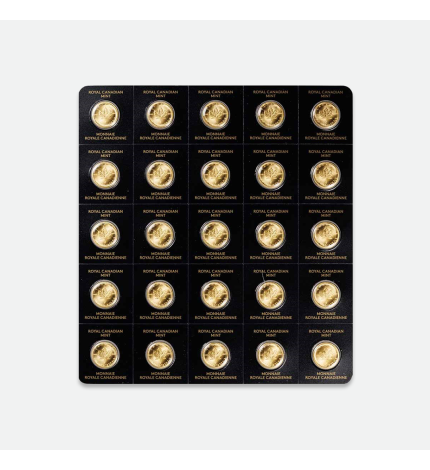 25x1 g złota moneta Kanadyjski Liść Klonowy 25x1 g złota moneta Kanadyjski Liść Klonowy