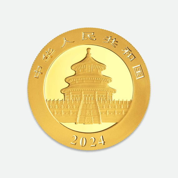 Złota moneta Chińska Panda 1 g Złota moneta Chińska Panda 1 g