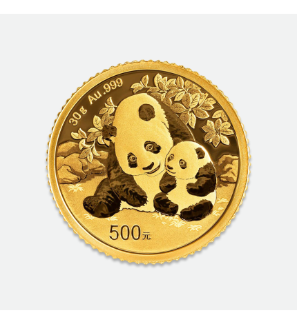 Złota moneta Chińska Panda 30 g Złota moneta Chińska Panda 30 g