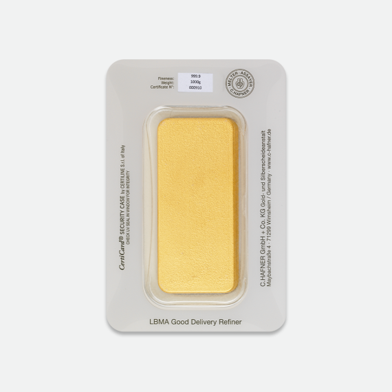 1000 g sztabka złota 1000 g sztabka złota