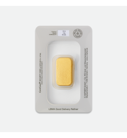 250 g sztabka złota 250 g sztabka złota