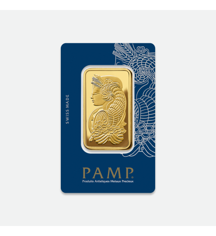 100 g sztabka złota PAMP Fortuna 100 g sztabka złota PAMP Fortuna