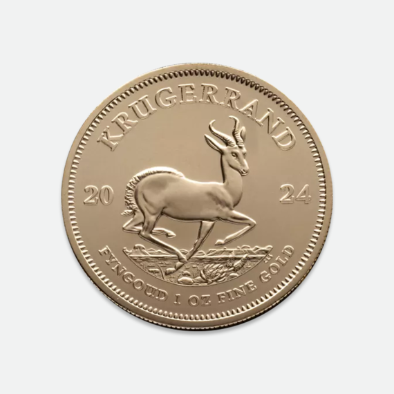 Złota moneta Krugerrand 1 oz (1 uncja) Złota moneta Krugerrand 1 oz (1 uncja)