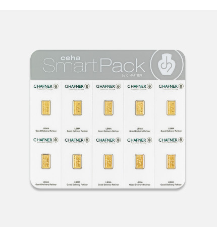 10x1g sztabka złota Smartpack 10x1g sztabka złota Smartpack