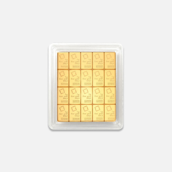 20x1 g sztabka złota CombiBar 20x1 g sztabka złota CombiBar