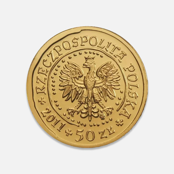 Złota moneta Orzeł Bielik 1/10 uncji Złota moneta Orzeł Bielik 1/10 uncji