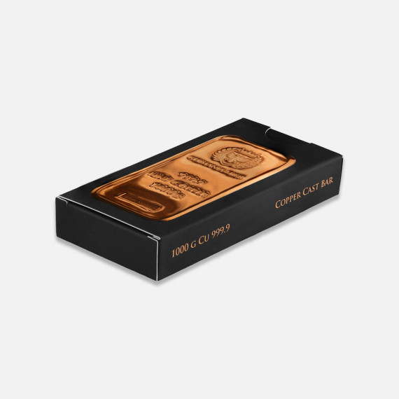 1000 g sztabka miedziana Germania 1000 g sztabka miedziana Germania