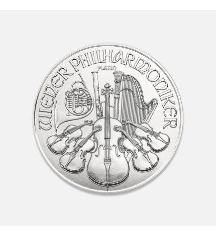Platynowa moneta Wiedeńscy Filharmonicy 1 uncja Platynowa moneta Wiedeńscy Filharmonicy 1 uncja