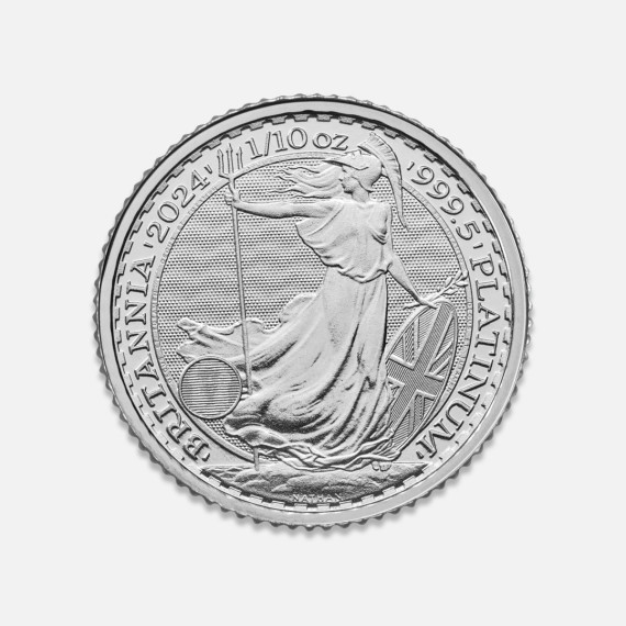Platynowa moneta Britannia 1/10 uncji