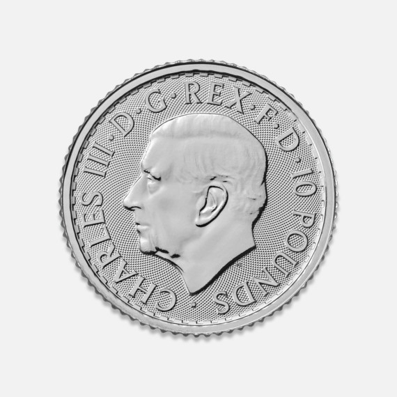 Platynowa moneta Britannia 1/10 uncji Platynowa moneta Britannia 1/10 uncji