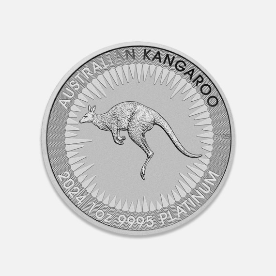 Platynowa moneta Australijski Kangur 1 uncja Platynowa moneta Australijski Kangur 1 uncja