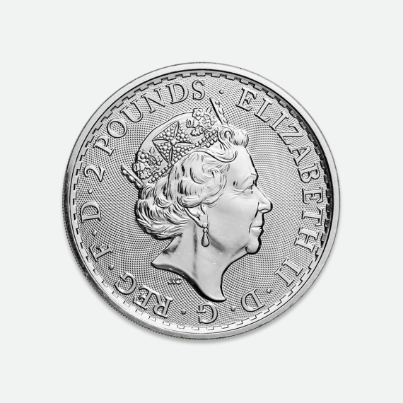 Srebrna moneta Britannia 1 oz (1 uncja) Srebrna moneta Britannia 1 oz (1 uncja)