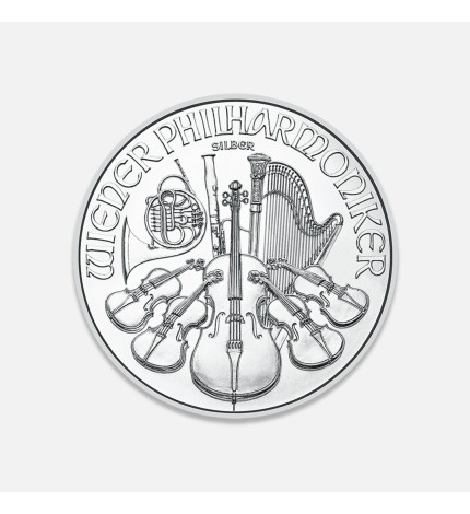 Srebrna moneta Wiedeńscy Filharmonicy 1 oz (1 uncja) Srebrna moneta Wiedeńscy Filharmonicy 1 oz (1 uncja)