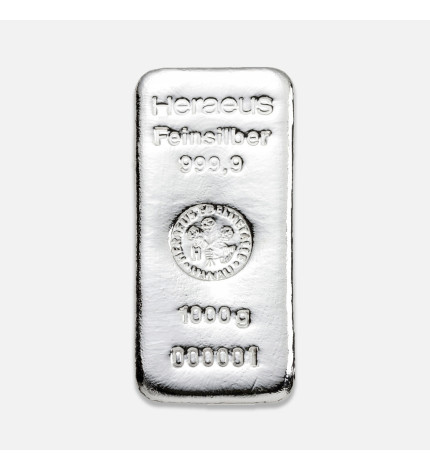 1 kg sztabka srebra 1 kg sztabka srebra