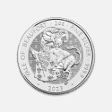 Srebrna moneta Bestie Tudorów: Koziorożec z Beaufort 2 uncje Srebrna moneta Bestie Tudorów: Koziorożec z Beaufort 2 uncje
