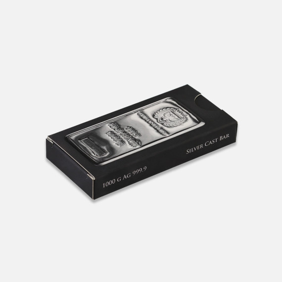 1000 g sztabka srebra Germania 1000 g sztabka srebra Germania
