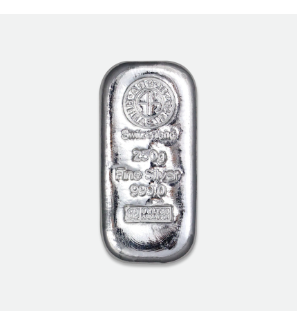 250 g sztabka srebra 250 g sztabka srebra