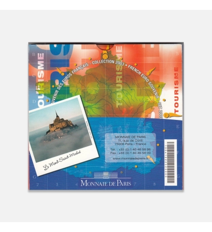 Francuskie euro Souvenir 2003 Francuskie euro Souvenir 2003