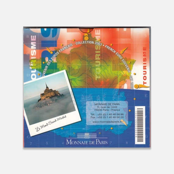 Francuskie euro Souvenir 2003 Francuskie euro Souvenir 2003