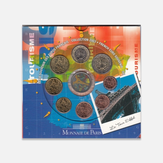 Francuskie euro Souvenir 2003 Francuskie euro Souvenir 2003