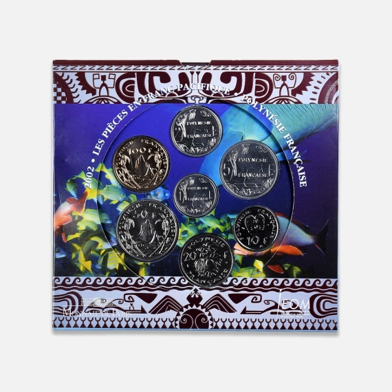 Polynezja francuska zestaw 2002 8g Polynezja francuska zestaw 2002 8g