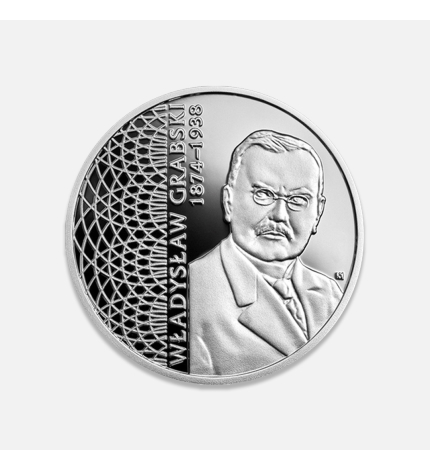 NBP: Wielcy polscy ekonomiści: "Władysław Grabski" 14,14 g srebra NBP: Wielcy polscy ekonomiści: "Władysław Grabski" 14,14 g srebra