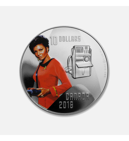 Star Trek: Uhura 1/2 uncji srebra Star Trek: Uhura 1/2 uncji srebra