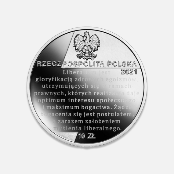 NBP: Wielcy polscy ekonomiści – Ferdynand Zweig 14,14 g srebra NBP: Wielcy polscy ekonomiści – Ferdynand Zweig 14,14 g srebra
