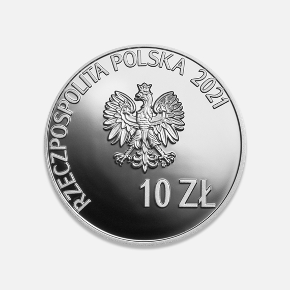 Srebrna moneta NBP: 40-lecie strajku Wyższej Oficerskiej Szkoły Pożarniczej 14,14 g Srebrna moneta NBP: 40-lecie strajku Wyższej Oficerskiej Szkoły Pożarniczej 14,14 g