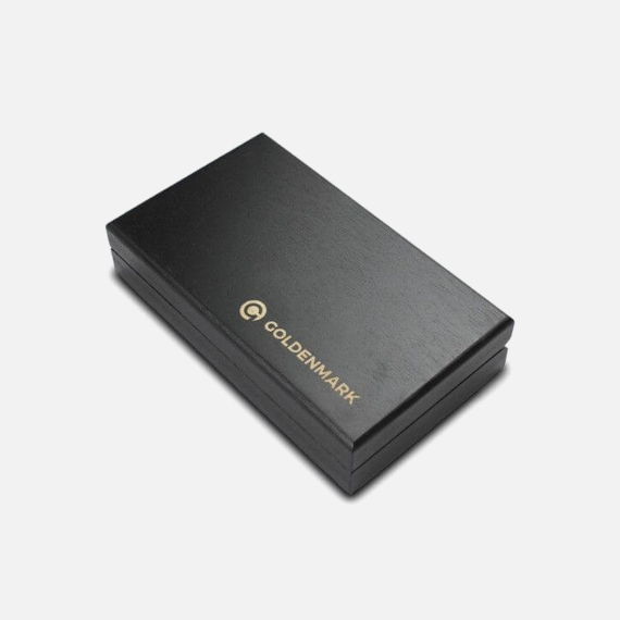 Etui na 2 monety czarne drewniane - Akcesoria - Goldenmark Etui na 2 monety czarne drewniane - Akcesoria - Goldenmark