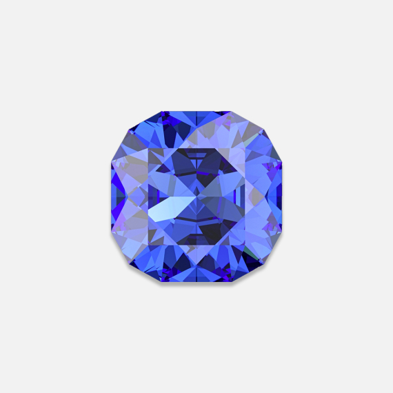 Szafir - 2.54 ct - kształt poduszka