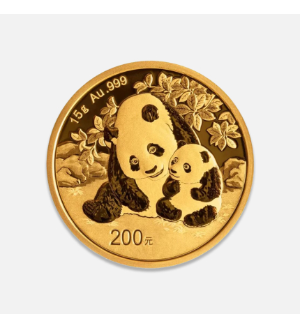 Złota moneta Chińska Panda 15 g Złota moneta Chińska Panda 15 g