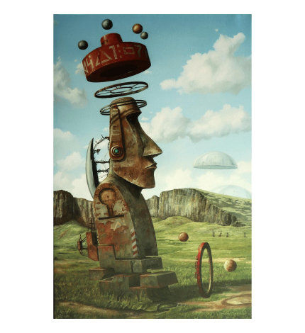 Jarosław Jaśnikowski, Moai ziemi, 2020 Jarosław Jaśnikowski, Moai ziemi, 2020