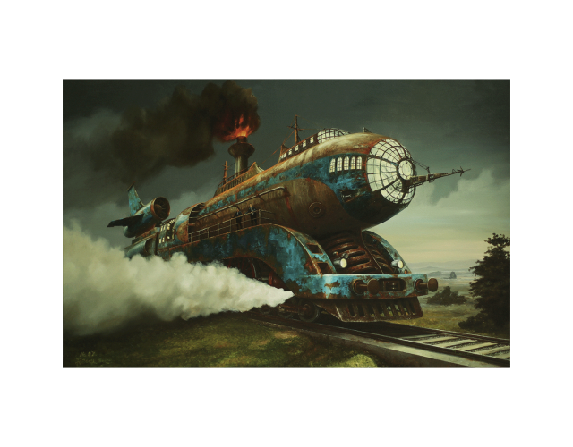 Jarosław Jaśnikowski, Błękitna Torpeda, 2019 Jarosław Jaśnikowski, Błękitna Torpeda, 2019