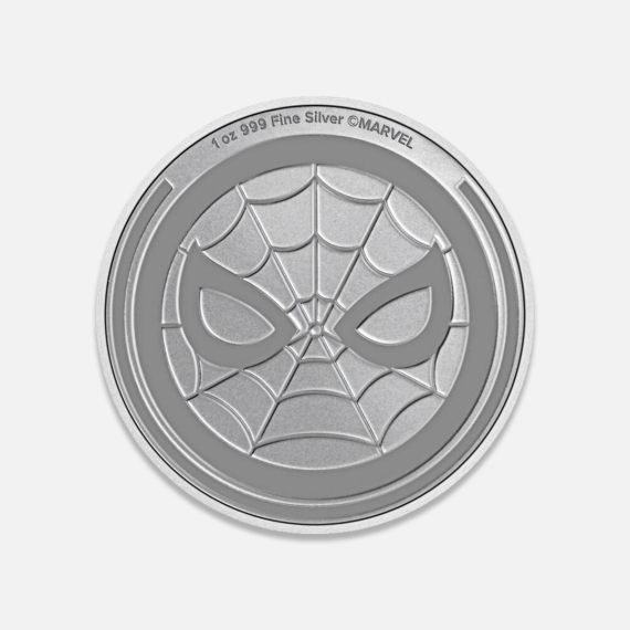 Srebrna moneta Marvel: Spiderman 1 uncja