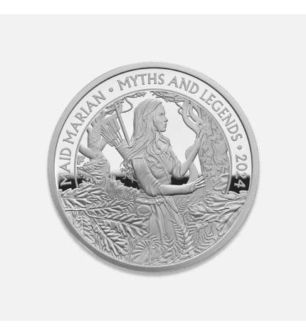 Wielka Brytania - Maid Marian Proof 2024 1 uncja srebra Wielka Brytania - Maid Marian Proof 2024 1 uncja srebra