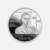 NBP: Wielcy polscy ekonomiści: Michał Kalecki 14,14 g srebra