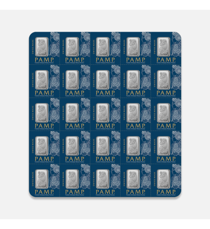 25x1 g sztabka platyny Multicard Fortuna Pamp 25x1 g sztabka platyny Multicard Fortuna Pamp
