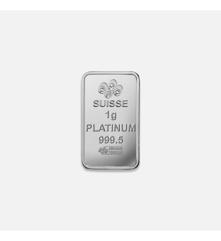 25x1 g sztabka platyny Multicard Fortuna Pamp 25x1 g sztabka platyny Multicard Fortuna Pamp