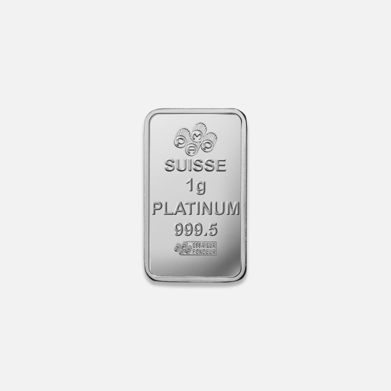 25x1 g sztabka platyny Multicard Fortuna Pamp 25x1 g sztabka platyny Multicard Fortuna Pamp