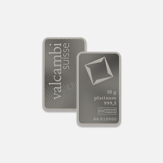 10 g sztabka platyny 10 g sztabka platyny