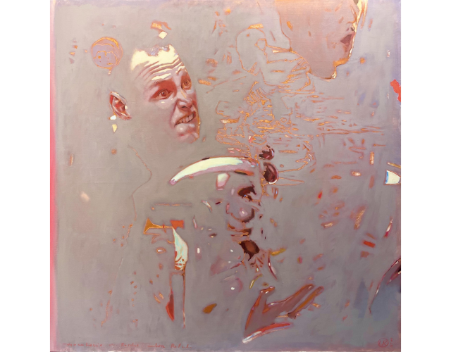 Łukasz Rudecki, Fragmentaryzacja wg. Boscha, 2021 Łukasz Rudecki, Fragmentaryzacja wg. Boscha, 2021